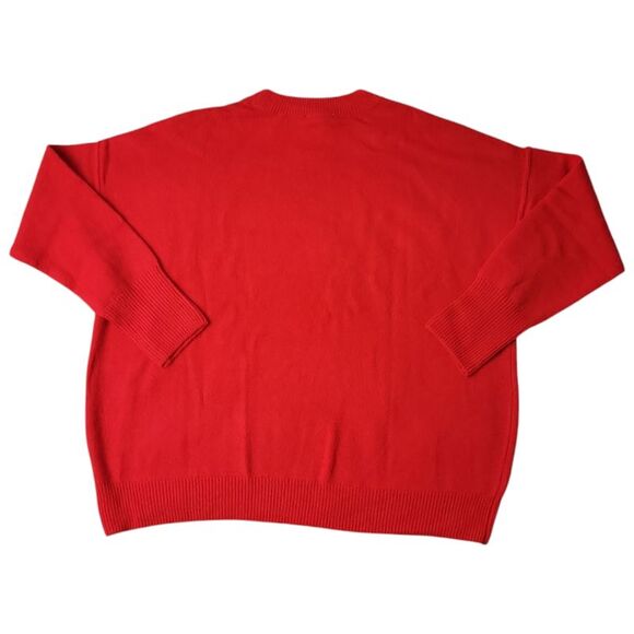 Vince Camuto Women's Warm Cozy Festive Holiday Sweater - Merry - Picture 2 of 3